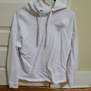 ASOS white hoodie